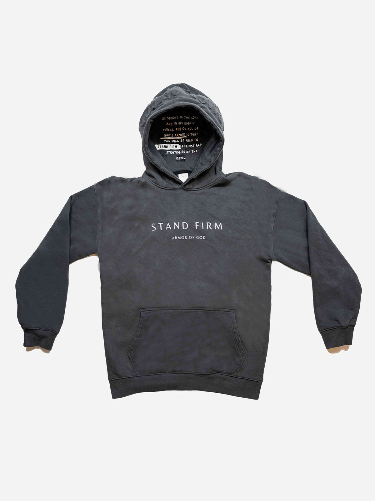 Armor of God Hoodie - Granite Gray