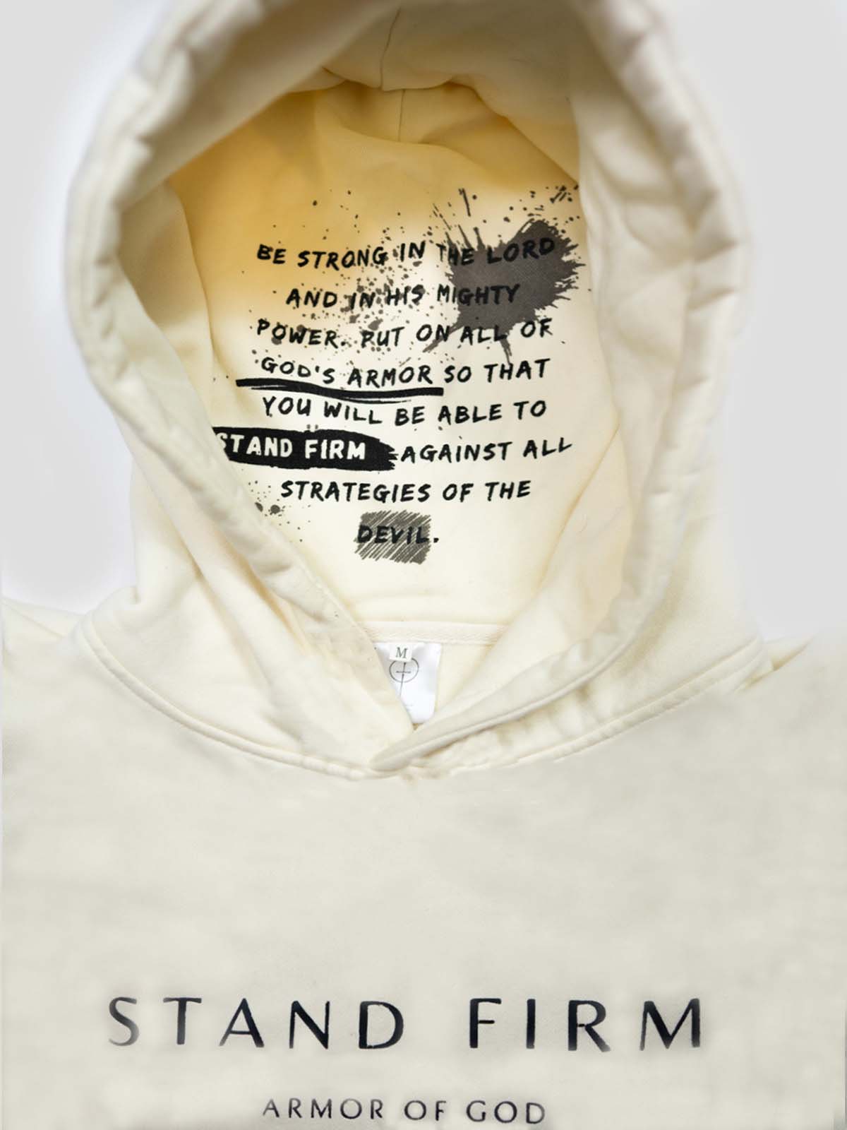 Armor of God Hoodie - Cream