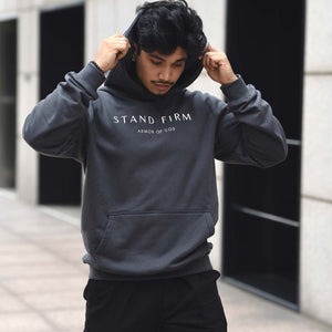 Armor of God Hoodie - Granite Gray
