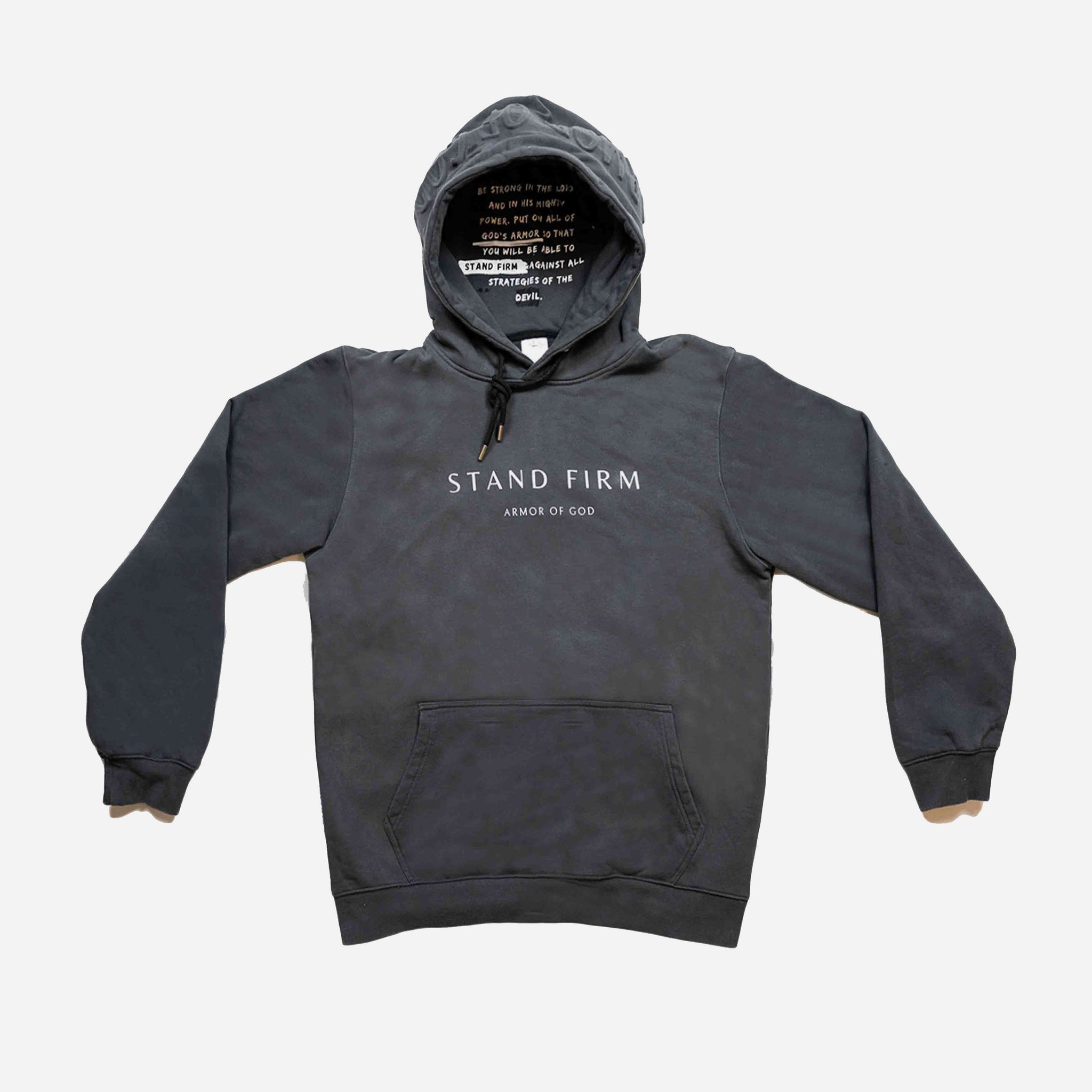 Armor of God Hoodie - Granite Gray (Pre-Order SHIPS IN 2-3 WEEKS!)