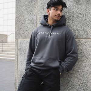 Stand Firm Hoodie - Granite Gray